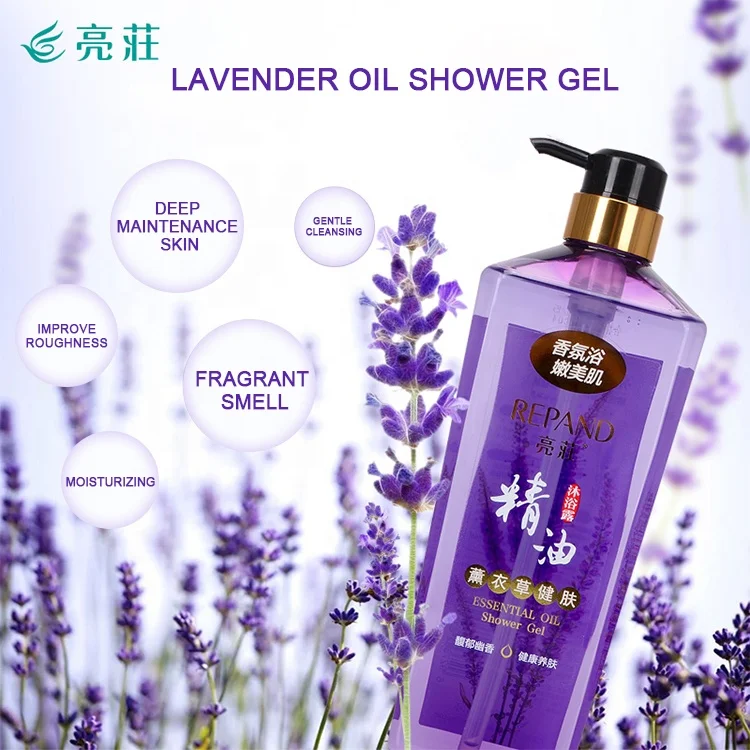 
100% Natural Lavender Essential Oil Ingredient Best Fragrance Shower Body Wash Whitening Moisturizing 