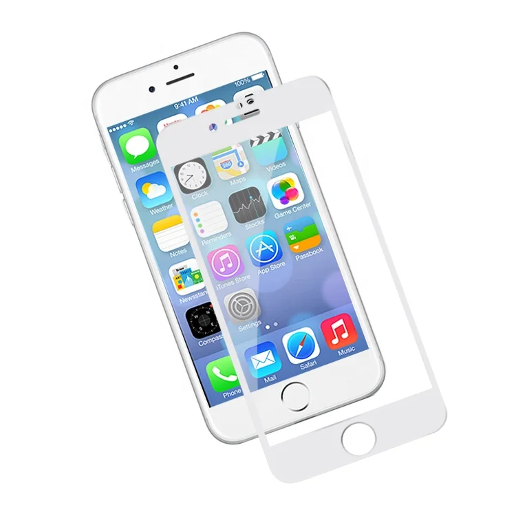 
Silk Print Smart Phone Tempered Glass Protection For iPhone 7/8 