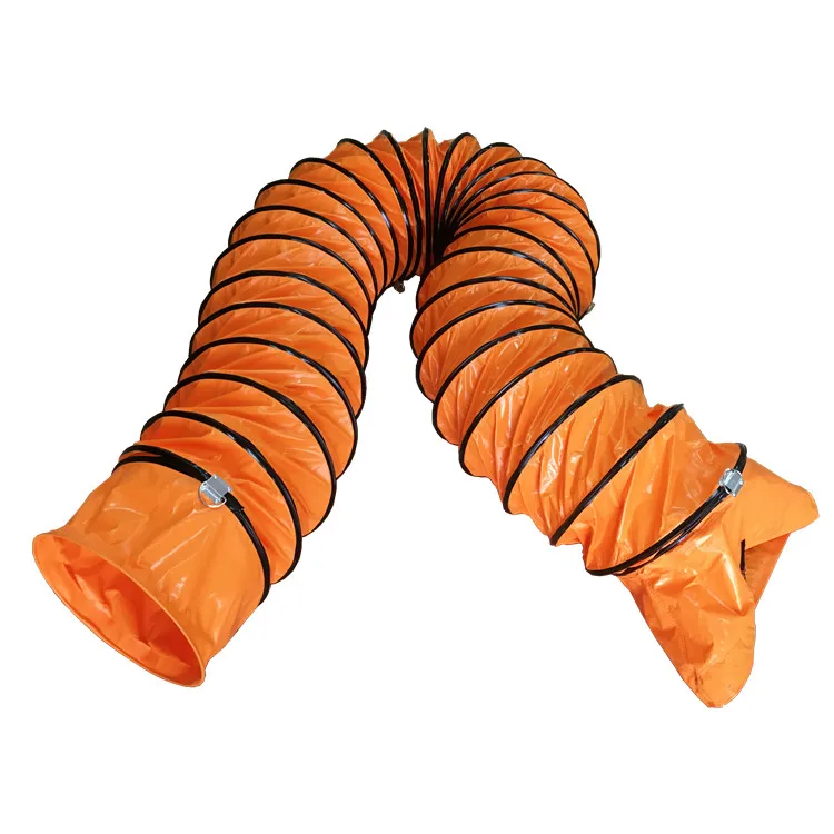 all kinds of durable flame retardant PVC ventilation flexible spiral air duct hose