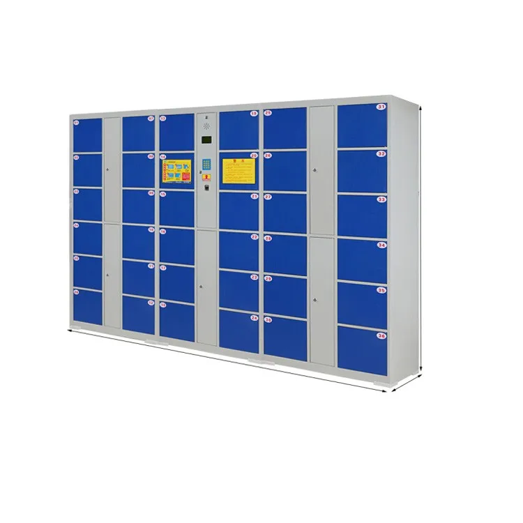 Hot Sale 24 Electronic Safe Storage Intelligent Coin System 9 Door Rfid Electric Lock Locker