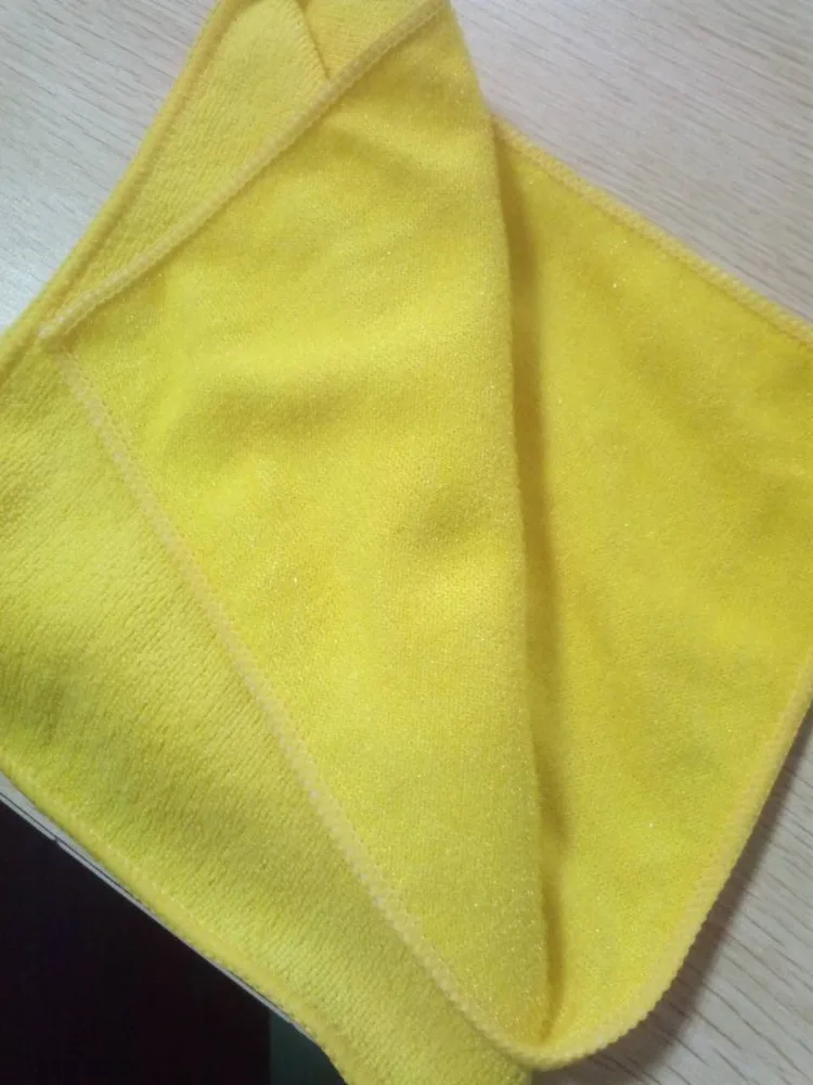 microfiber kitchen PP silk fabric non stick oil cleaning towel 30*40