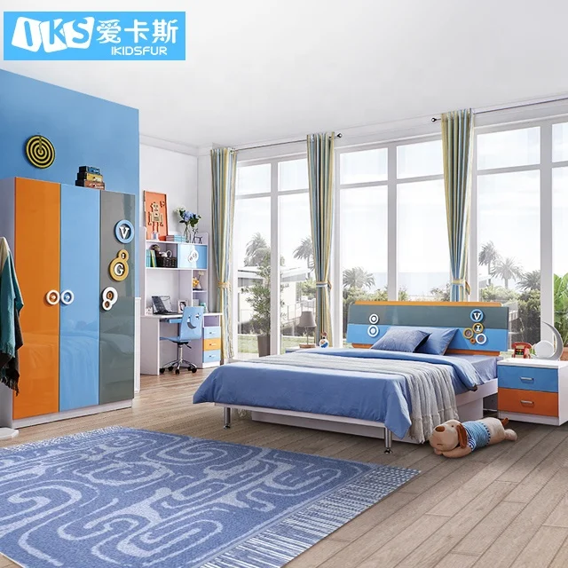 MDF 5-10 years old children table , double table sets 8106#