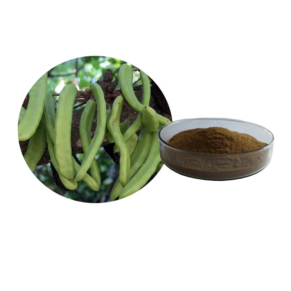 Натуральный Экстракт Carob, порошок экстракта carob Ceratonia siliqua Linn. Экстракт 20:1