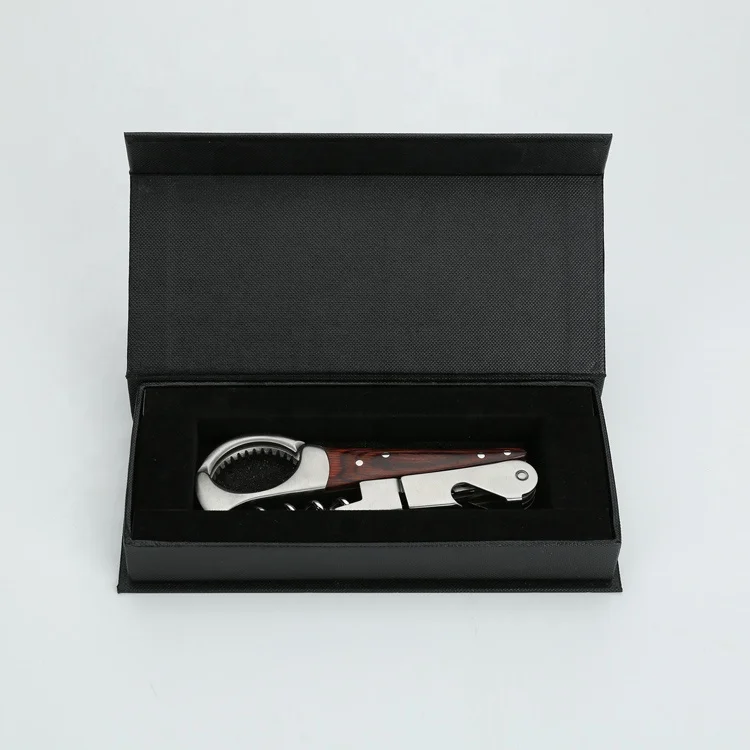 2022 new item  Multi-function bulk waiters friend corkscrew Metal wine corkscrew opener with knife