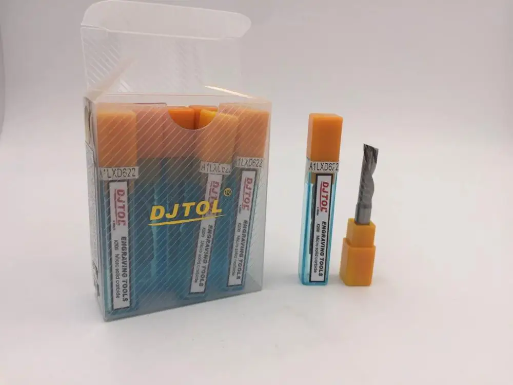 
DJTOL down cut flute spiral bits 