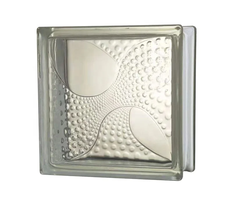 Wall Decorative Building Craft Clear Transparent Crystal Hollow Glass Block Price
