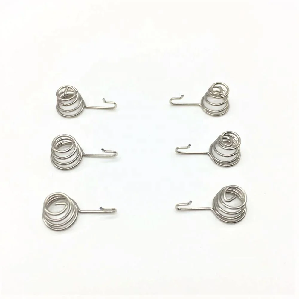 sandingsheng customized high precise metal positive/negative battery spring battery contacts