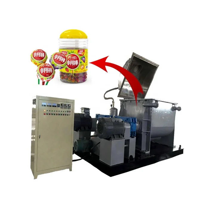 1000L Dual Sigma-blade chewing gum making Kneader machine / Z-blade Mixer