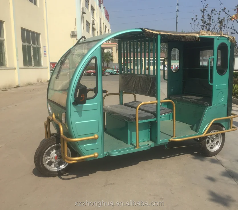 Electric auto rickshaw in Bangladesh tricycle for passengers