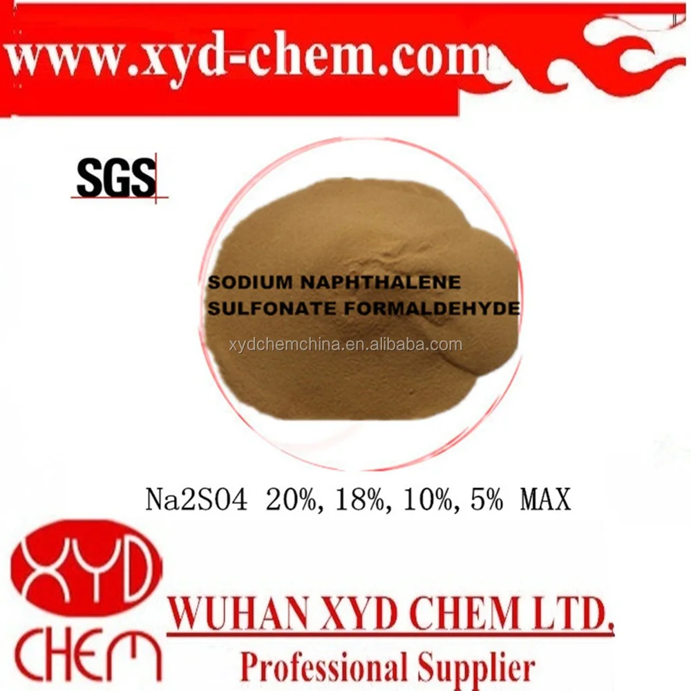 93% Solid Content NO CAS 36290-04-7 Naphthalene Based Superplasticizer 5% 10% 18%