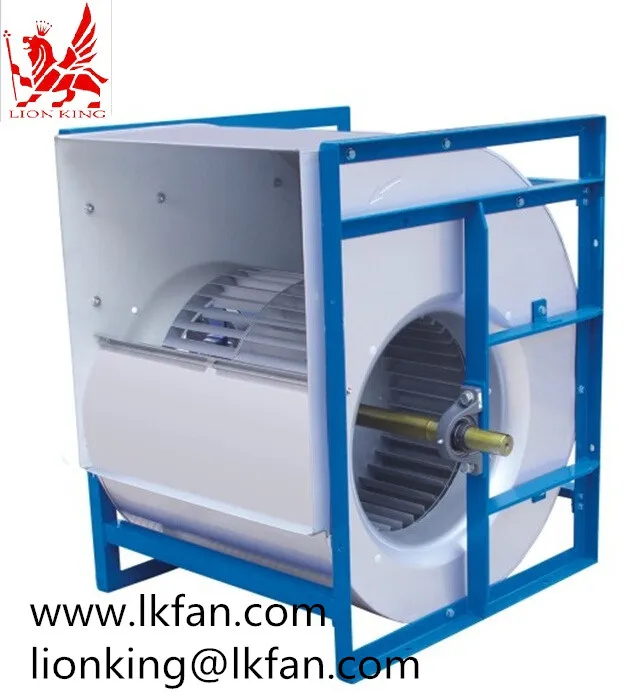 AMCA Forward Curved Double Inlet Belt Drive Centrifugal Fans DWDI