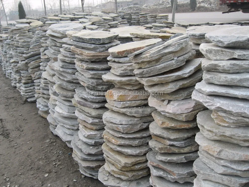 High Quality Natural Honed Outdoor Slate Stepping Stones