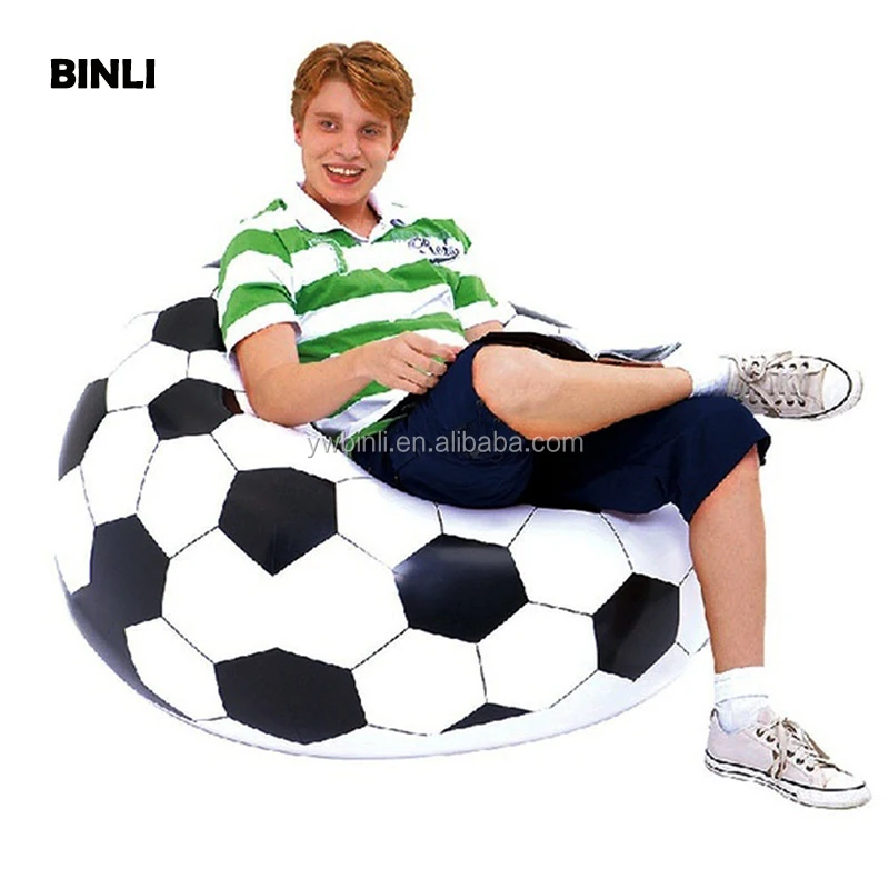 Living room inflatable soccer ball chairs self bean bag Portable Outdoor garden Sofa Living Room Furniture
