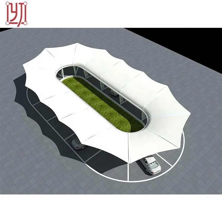 Крыша рамки решетки Prefab легкая стальная для теннисного