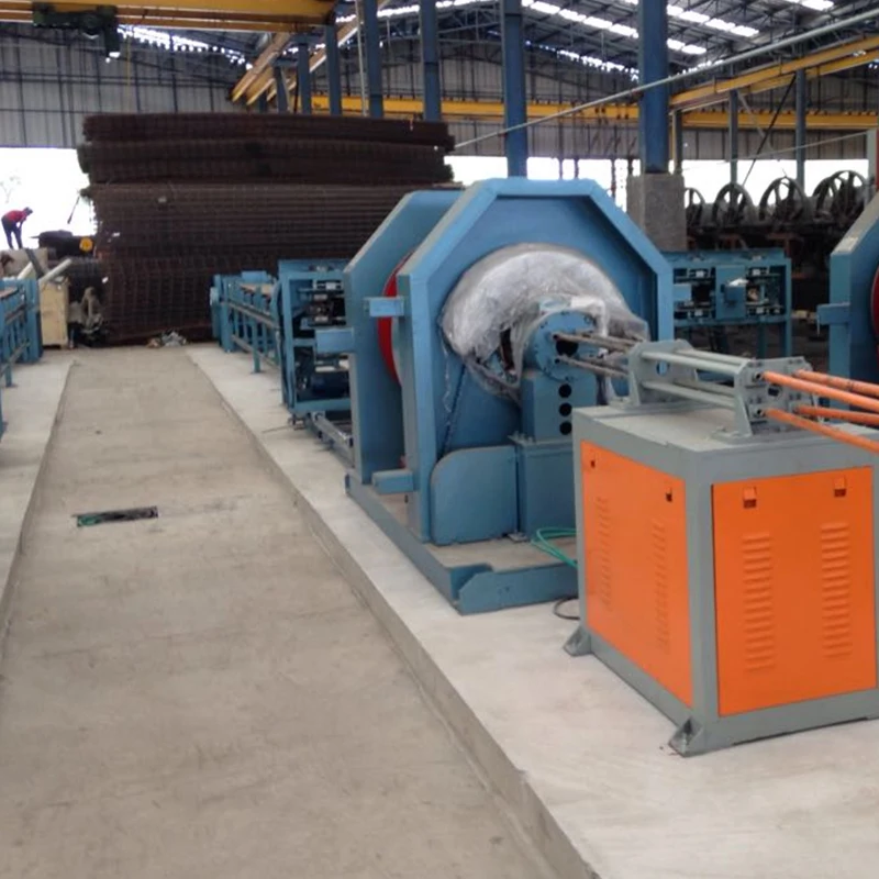 Square Pile Cage Welding Machine Customized 150-550mm 21*2.5*2.5m 7.12-12.7MM Amitycare 200KVA-300KVA 6000KGS PC Bar ,rebar 200A