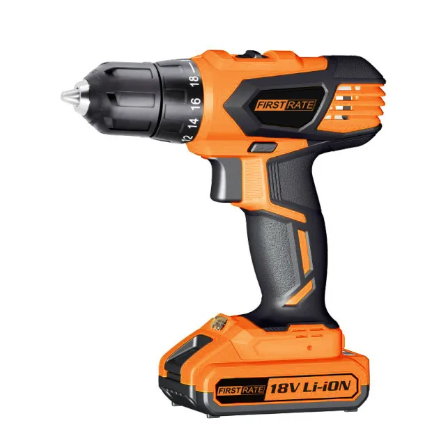 First Rate Lithium 12V/14.4V/18V Cordless Li-ion drill with two speed