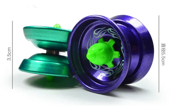 Alloy Cool Aluminum Design High Speed Professional YoYo Ball Bearing String Trick Yo-Yo Kids Magic Juggling Toy