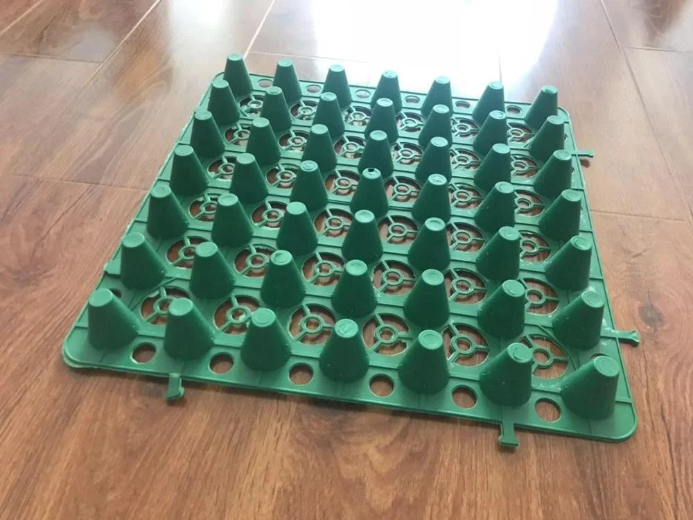 
Roof garden waterproof plastic drainage mat system 