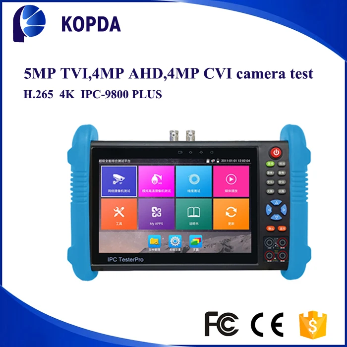 4 К Аналоговый + IP + AHD + CVI + SDI 6 в 1 Многофункциональный CCTV тестер
