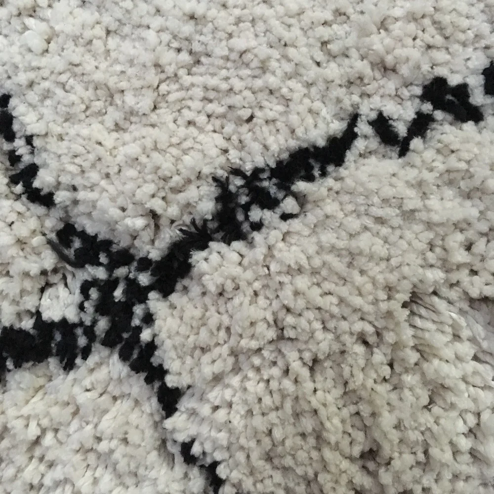 Home decor super soft moroccan style area shaggy carpet