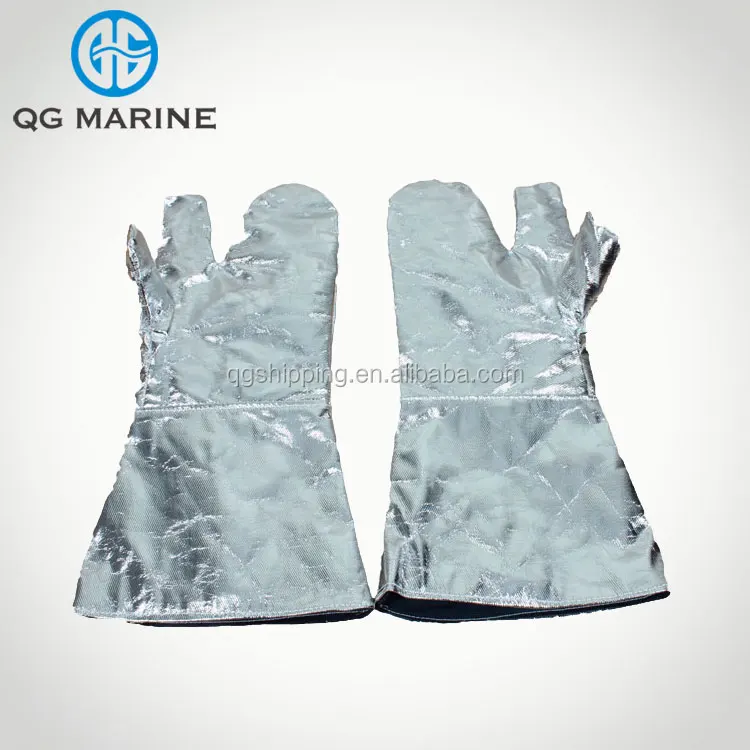 SOLAS fire entry fire resistant fire fighting suit with aluminum foil