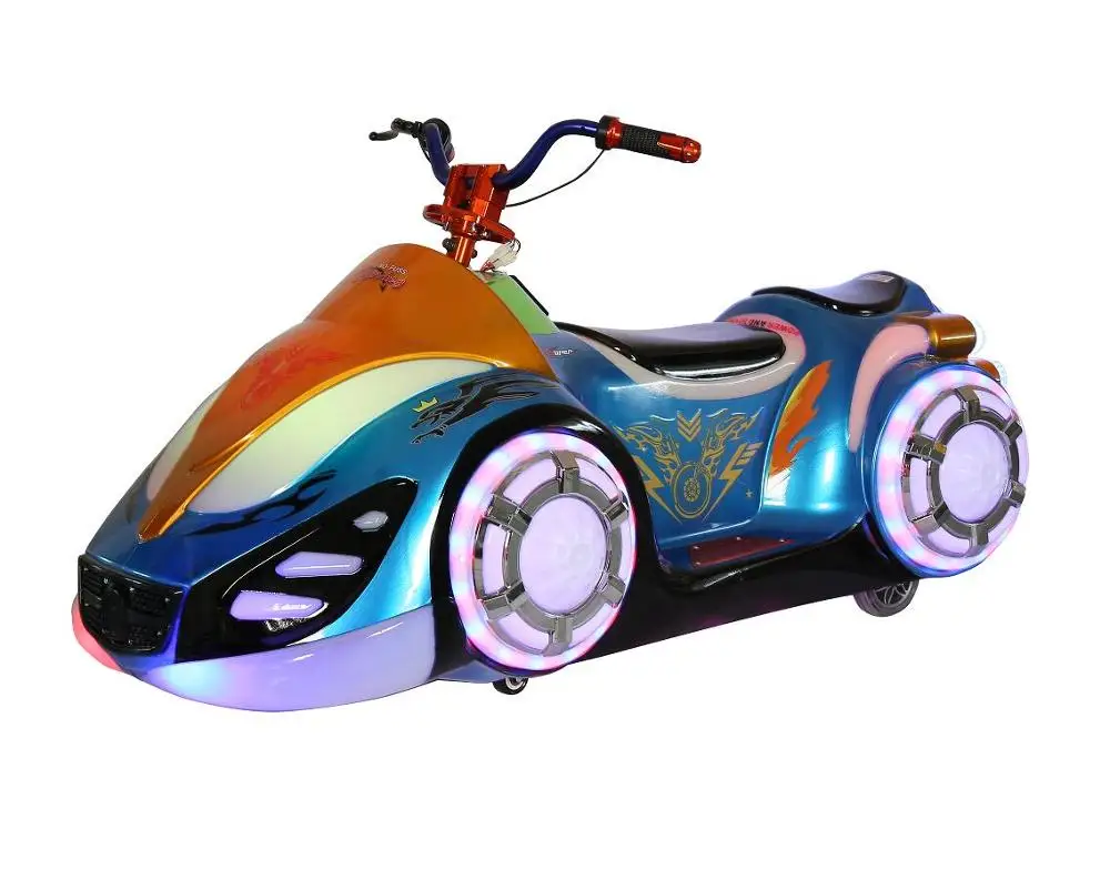 
Attractive Blue Electronic Kiddie Ride On Phantom Moto with Lights and Lovely Songs 