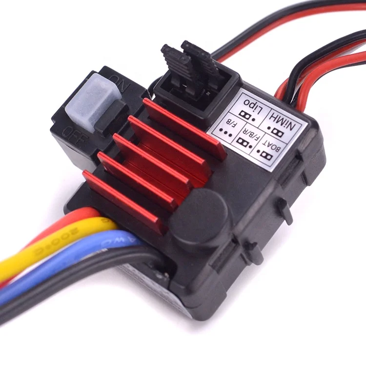 TB-60025 25A ESC Brushed Electronical Speed Controller 1-2S Waterproof Dustproof for 1/18 RC Car Truck Boat various Models