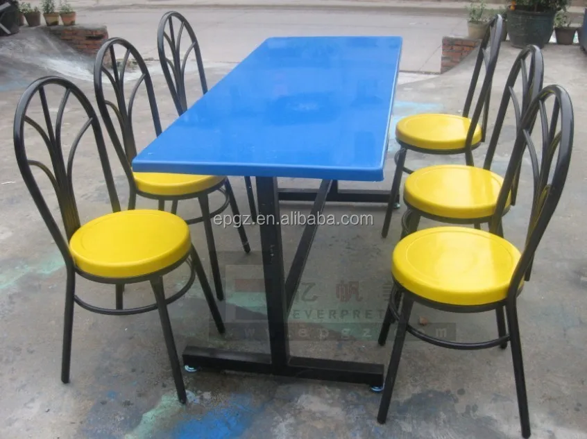 Современная мебель для ресторана, школьный столовый стол и стул