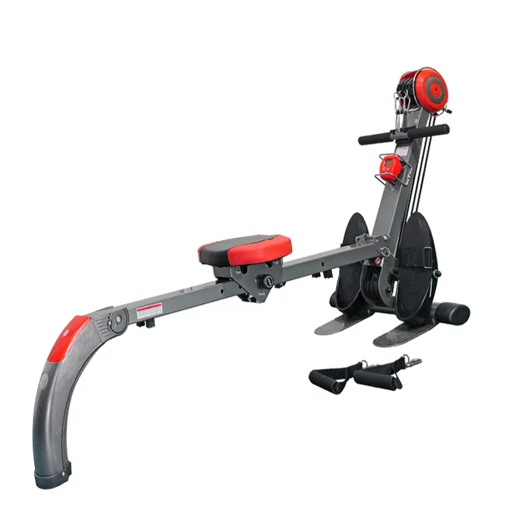 Foldable Fitness Equipment Exercise Rower Gym Indoor Rowing Machine