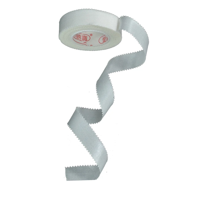 Manufacturer medical hypoallergenic soft thin smooth first aid adhesive surgical silk tape