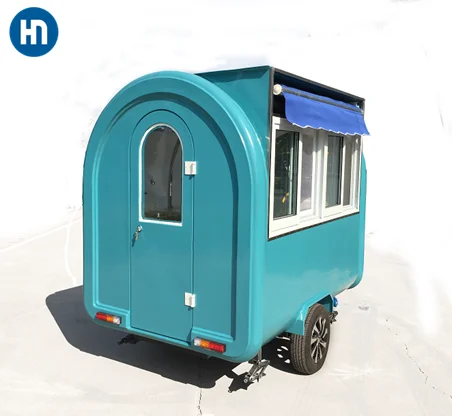 China mobile fast food burger bbq stall cart , kiosk ambulant coffee cart trailers