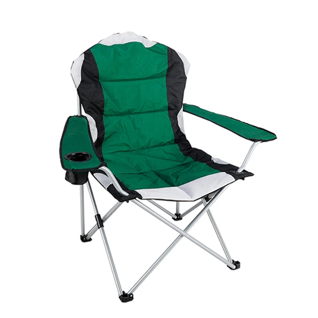 Сверхмощный складной стул для кемпинга с алюминиевой трубкой и