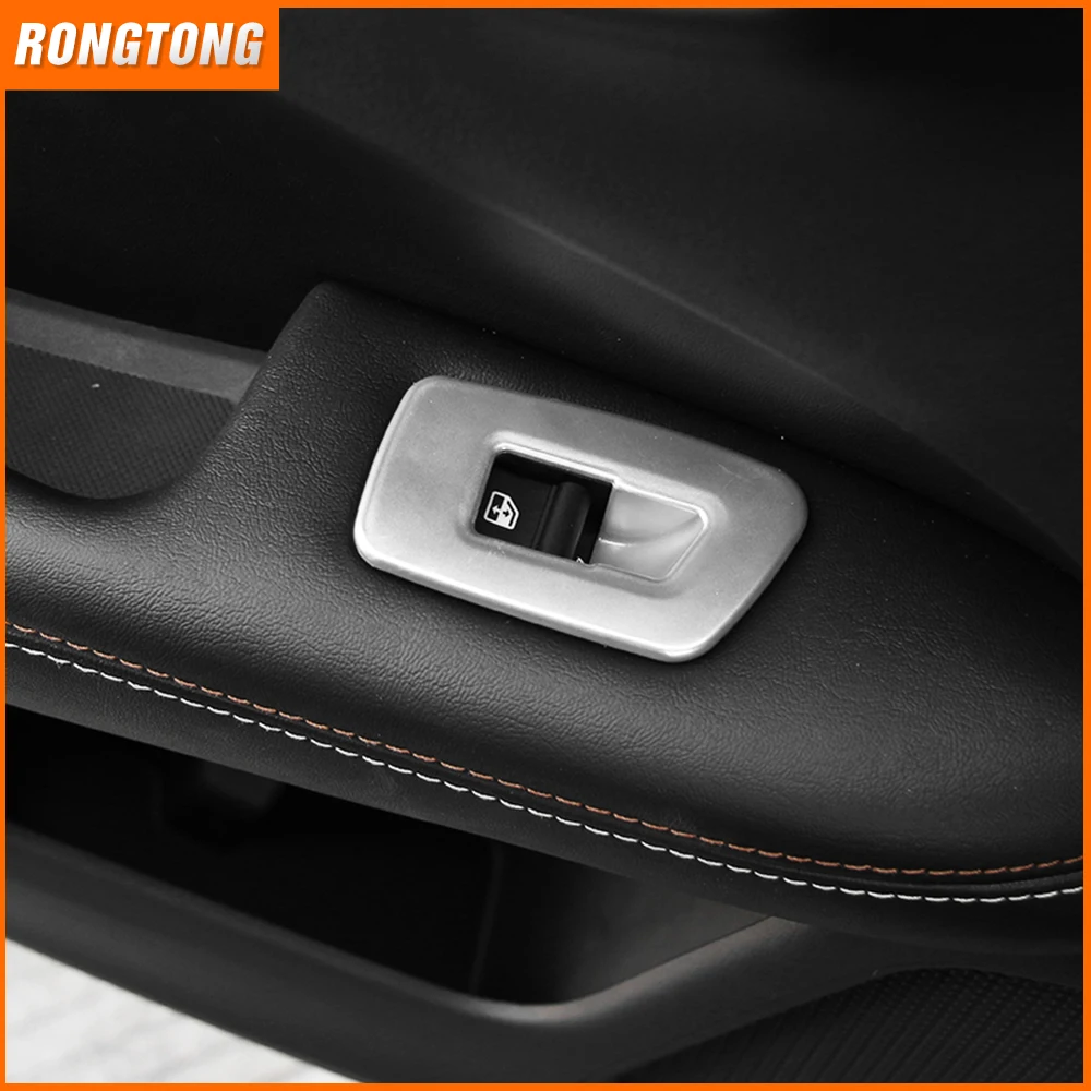 4 Colors for Choice ABS Car Windows Lift Panel Trim for Jeep Cpmass 2017