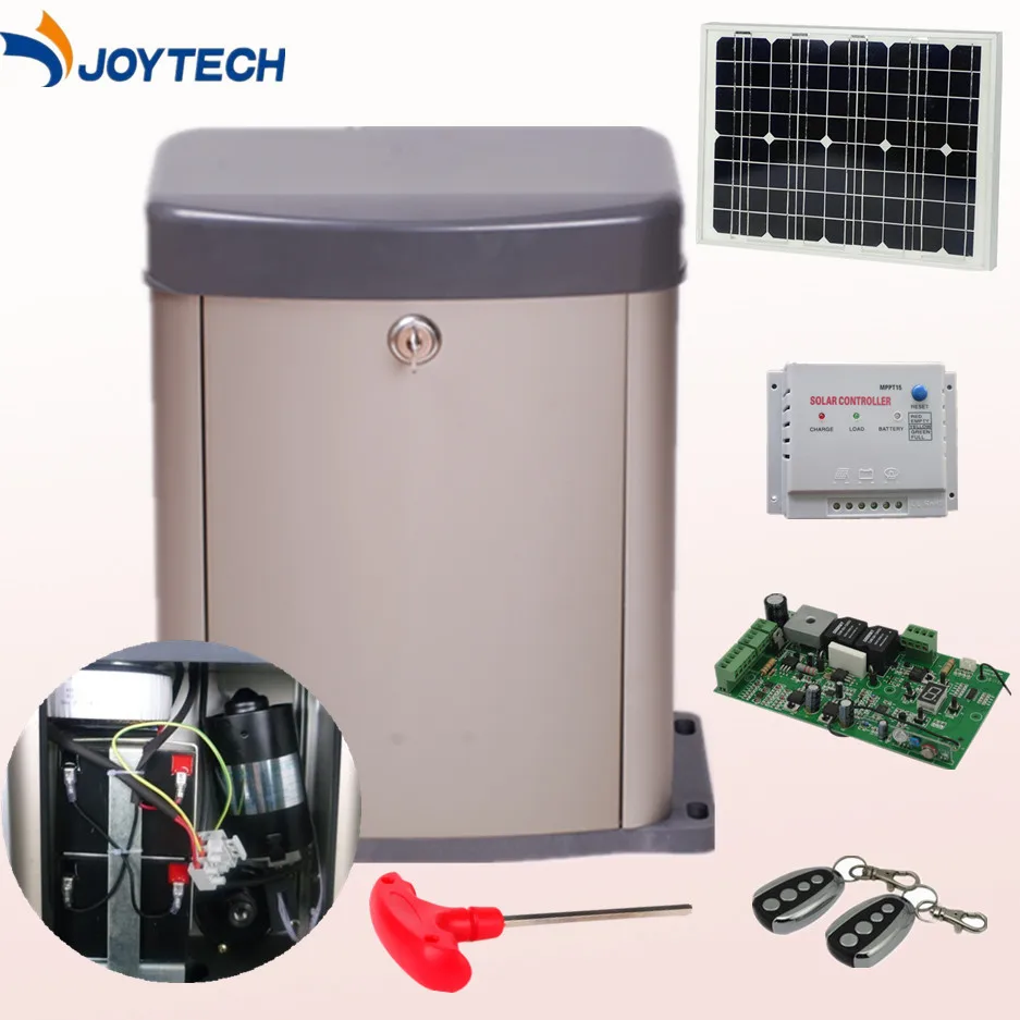 солнечная энергия электронный автоматический dc откатных ворот py300dc со спинкой- копирование батареи