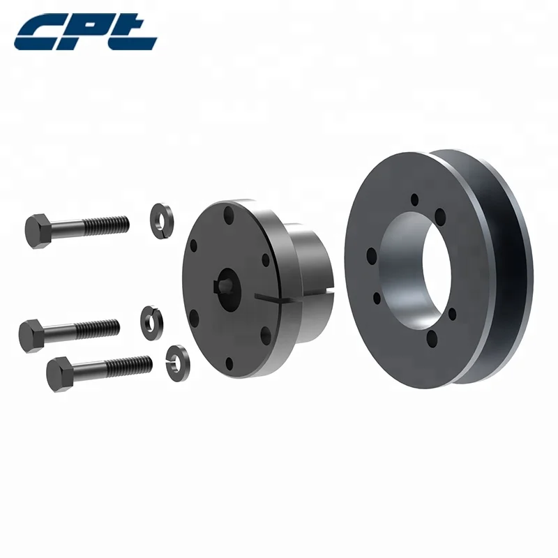 Plain carbon steel material QD taper lock E series sleeve bushings