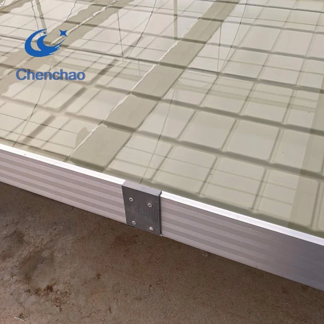 Plastic Grow Trays Hydroponic Trays greenhouse equipment manufacture 4ft*8ft