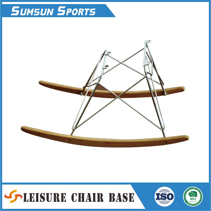 Hot Sale Steel And Wood Base For the Rocking Chair/Leisure Style Sway Chair