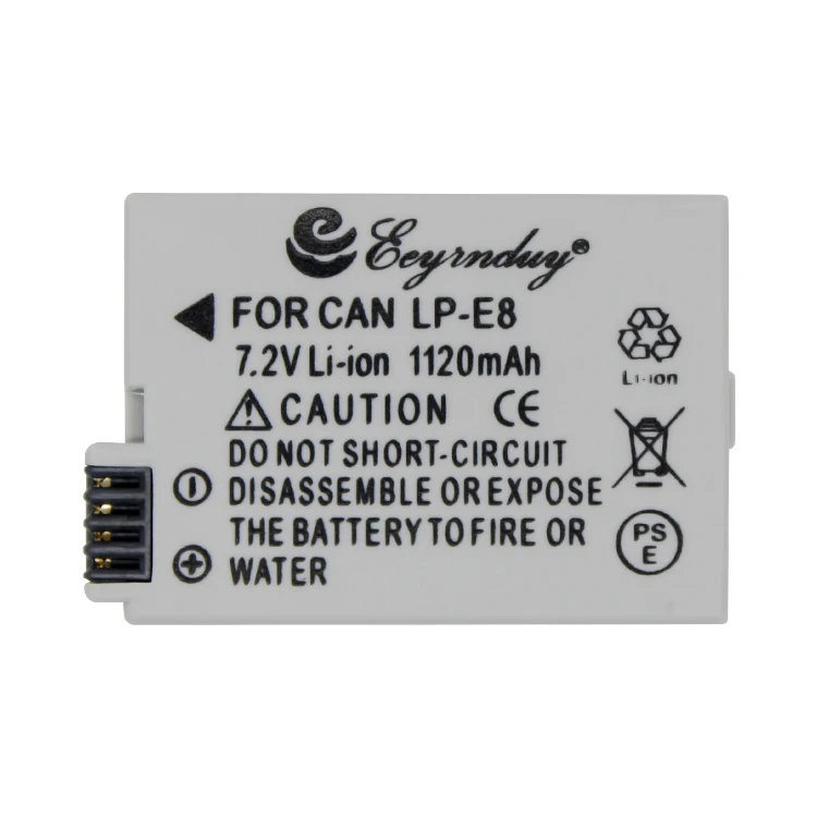 
Camera battery LP-E8 For Canon 550d 600d 650d 700d kiss x4 x6i 