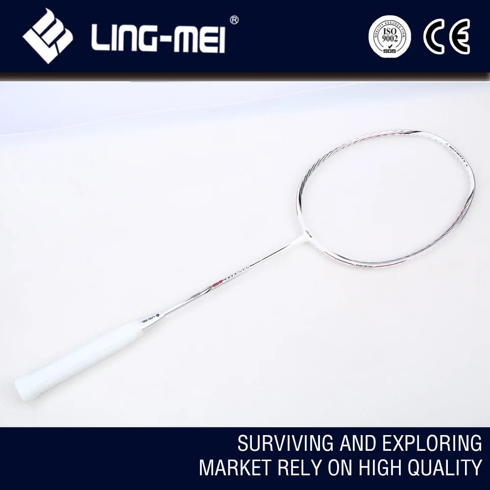 2017 горячие продажи Китай полная углеродного волокна ракетки для бадминтона (Lingmei V3)