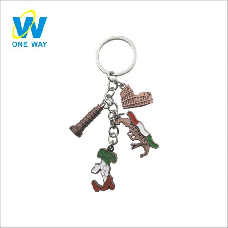 Пользовательские сувенир итальянский venezia брелок, брелок