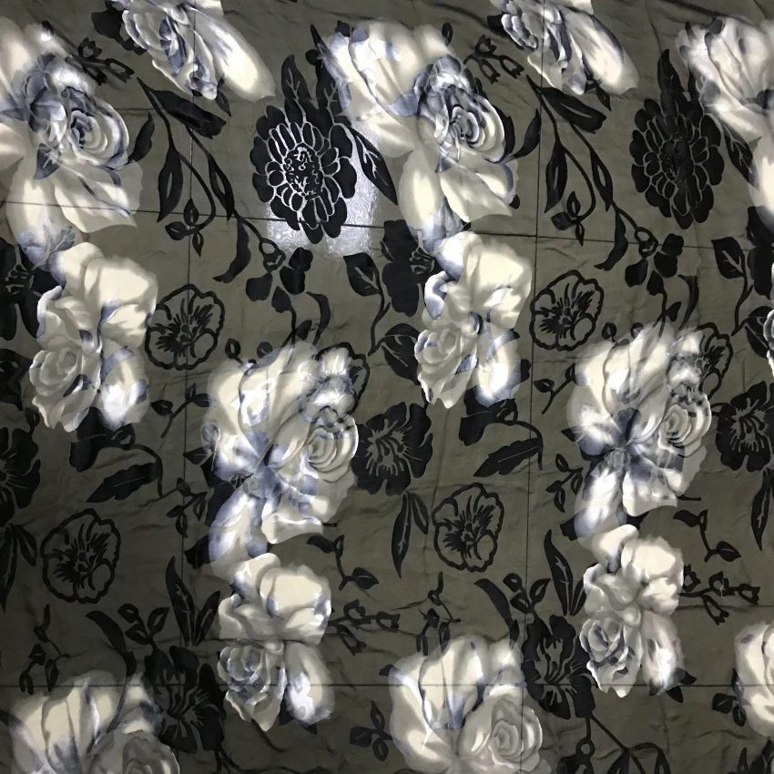 Nylon Burnout Velvet Fabric For Women Dress