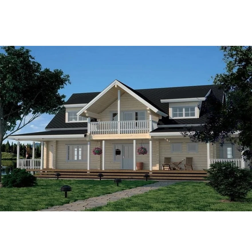 High quality prefab log cabin/prefab wooden house wooden house for sale