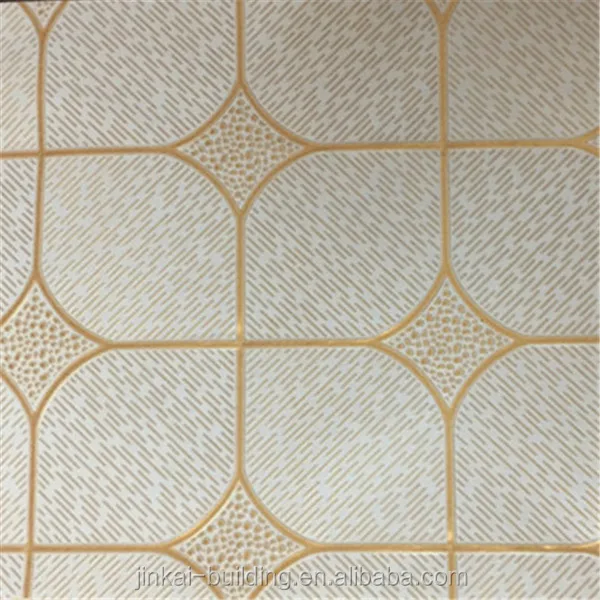 PVC Gypsum Ceiling tile in construction