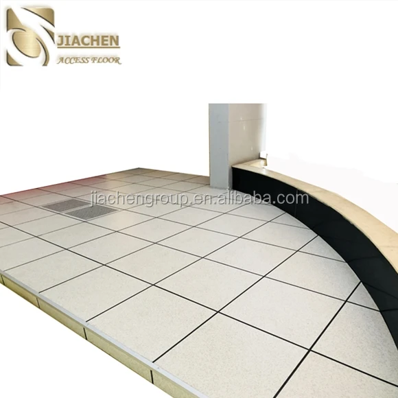 pvc floor tile HPL finished antistatic raised access flooring