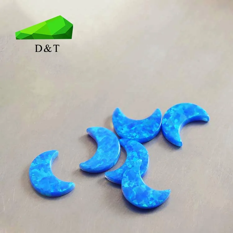 Beautiful low price of white opal stone moon synthetic opal necklace rough loose gemstone