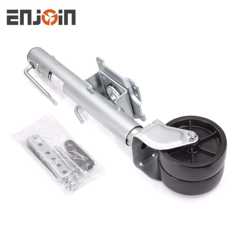 1000-2000lbs Trailer Jack with Rubber Wheel/Trailer Jack Jockey Wheel