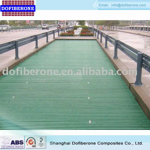 fiberglass FRP GRP pultrusion grating 25-30-38-50mm T I-bar