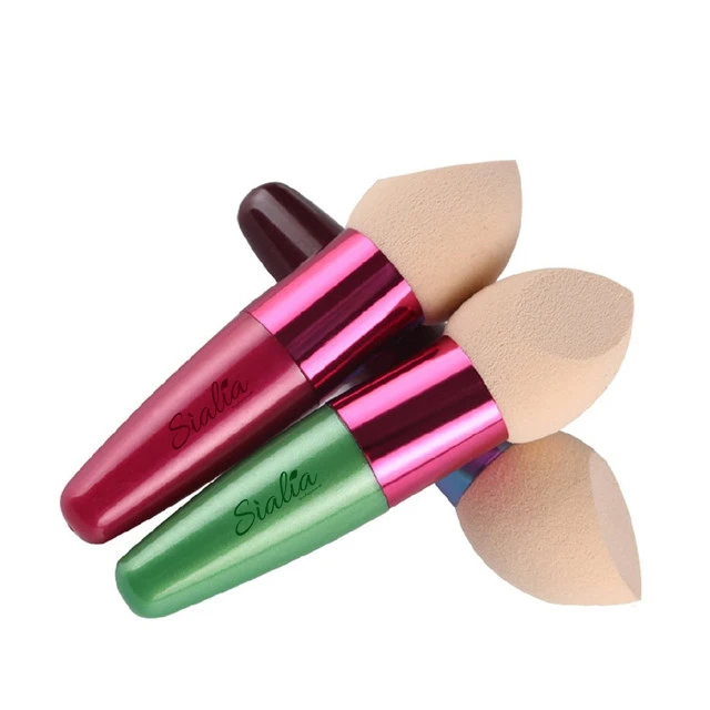 
Gold Wooden Natural Free Samples 1 Pcs Private Label Fan Colors Big Makeup With Gift Packing Heart Shape Liquid Foundation Brush 