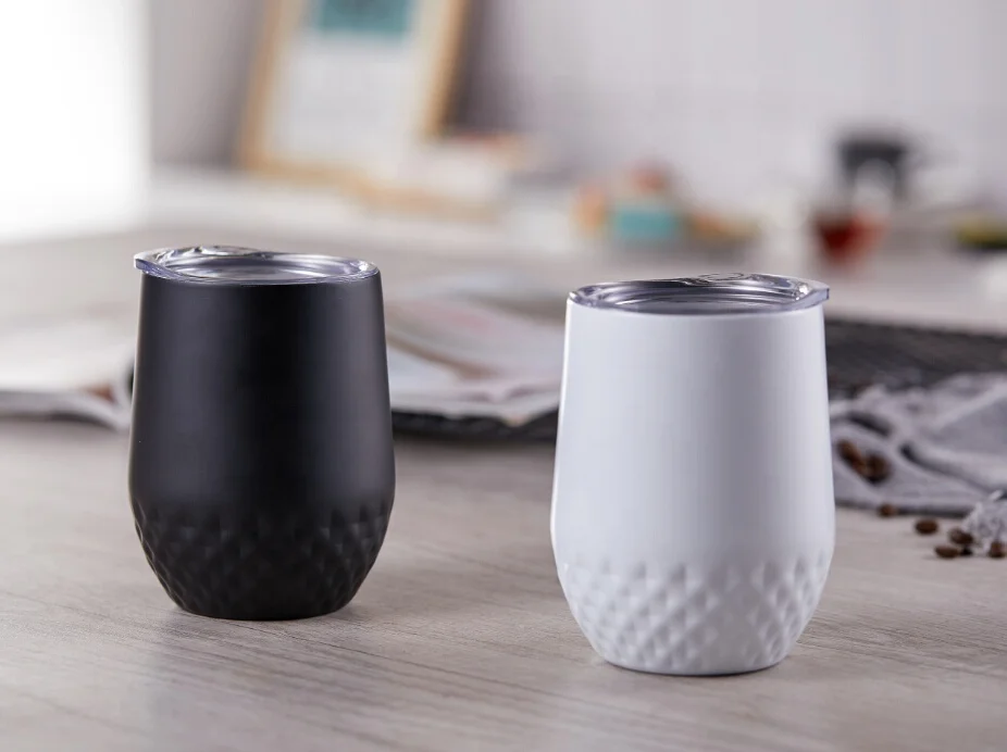
Heat Resistant Custom Vacuum Mug For Coffee Wine 350ml Stainless Steel Eco Coffee Cup Stainless Steel Drinking Cup 