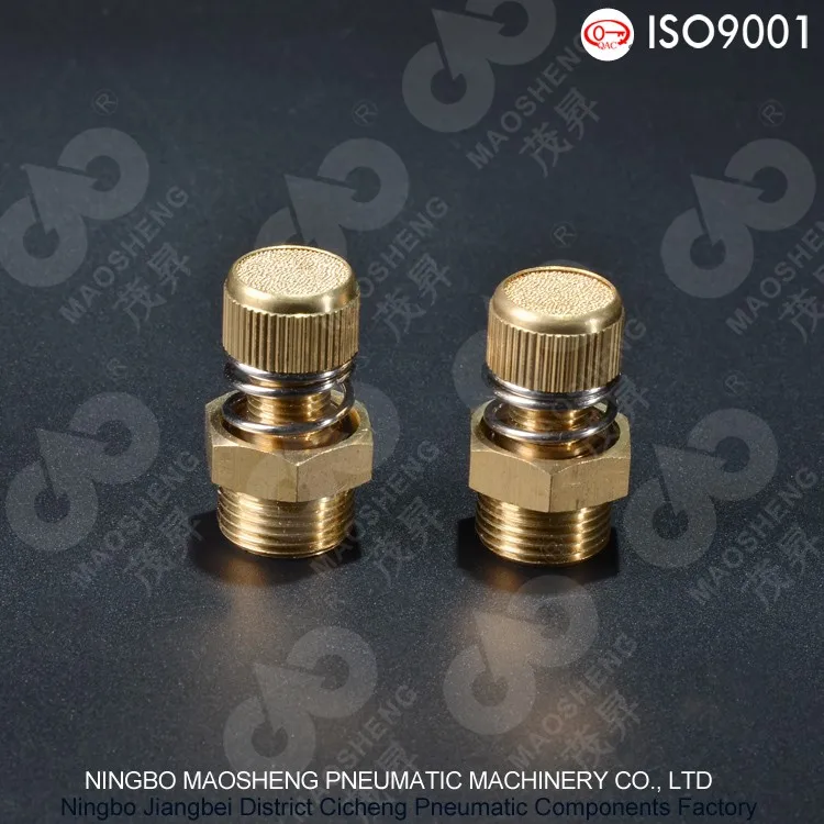 Factory Custom 1/2 1/8 3/8 1/4 3/4 1 inch pneumatic exhaust muffler efficient SD Type sintered pneumatic valve muffler